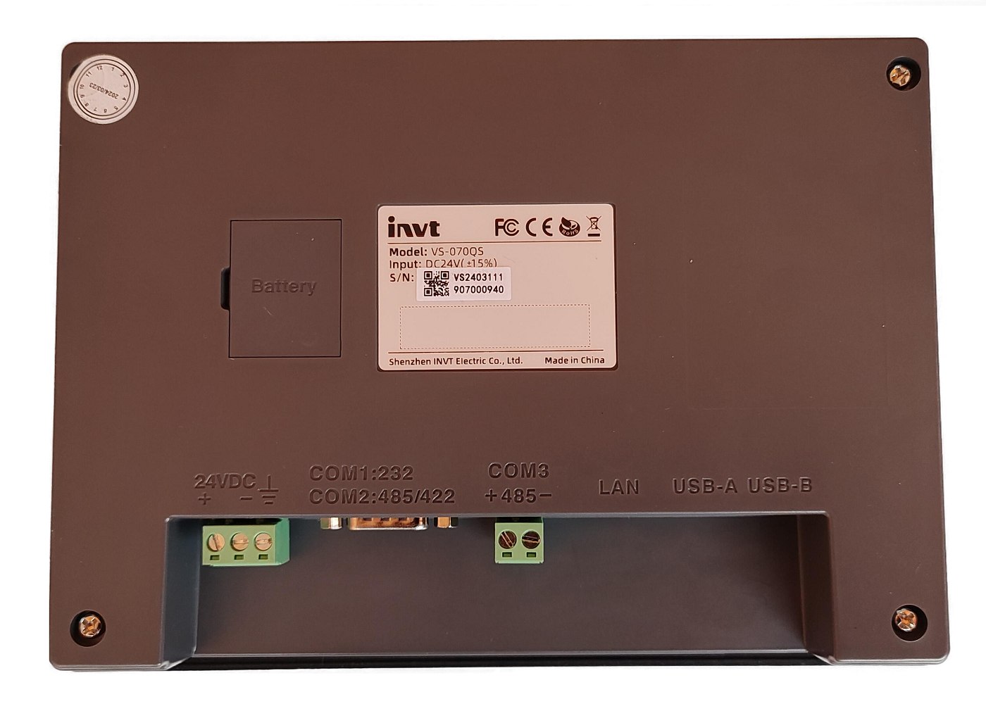 INVT HMI VS-070QS - Image 2